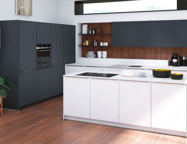 Küche mit Kochinsel